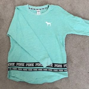 PINK Size M Pullover- never worn but no tags!